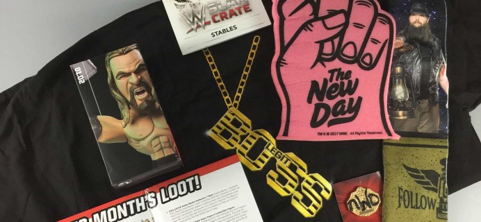 WWE Slam Crate June/July 2017 Subscription Box Review + Coupons