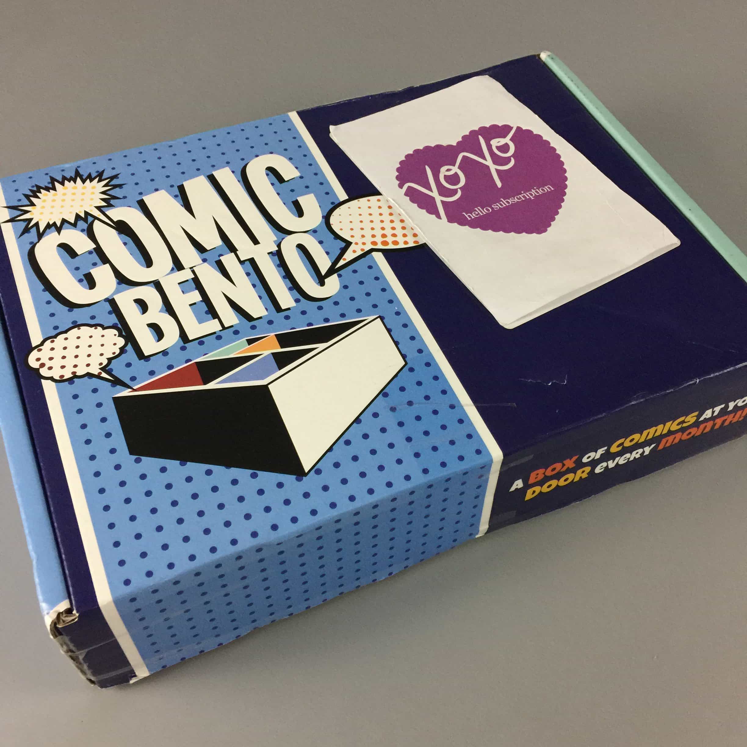 Comic Bento July 2017 Subscription Box Review & Coupon Hello Subscription