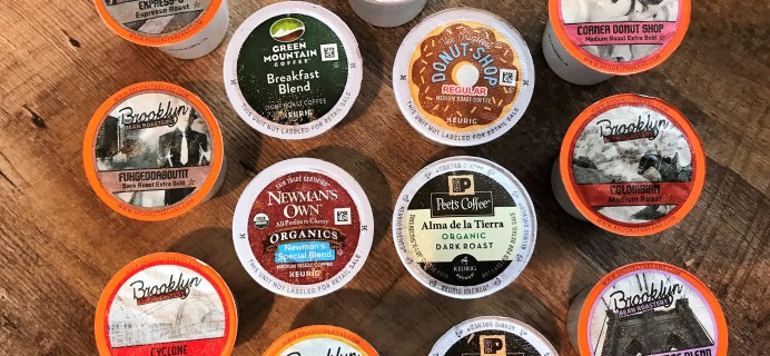 Amazon Prime K-Cups Coffee Sample Box Review – FREE After Credit!