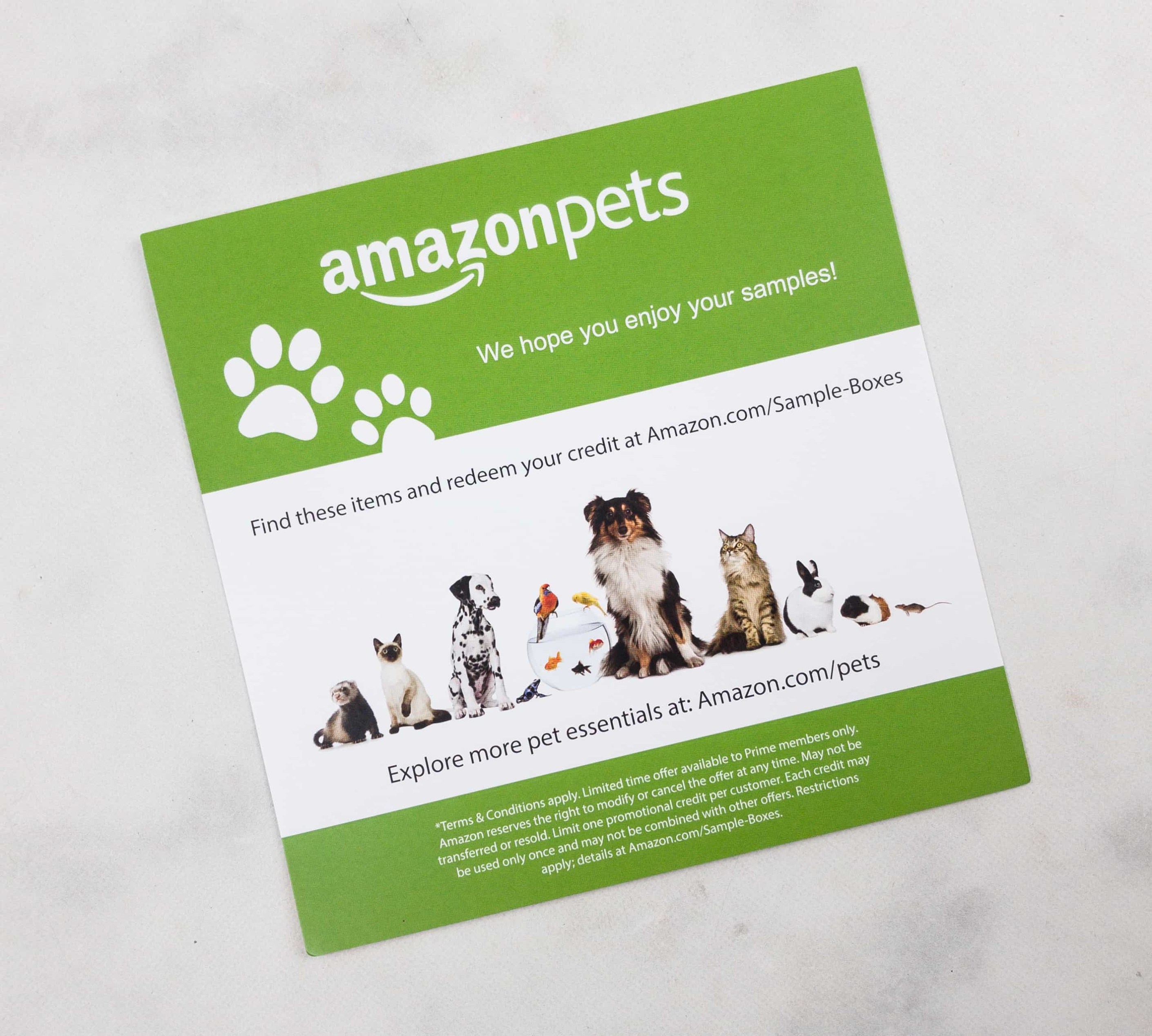 Amazon Prime Sample Box Review Dog Food and Treats Sample Box Hello