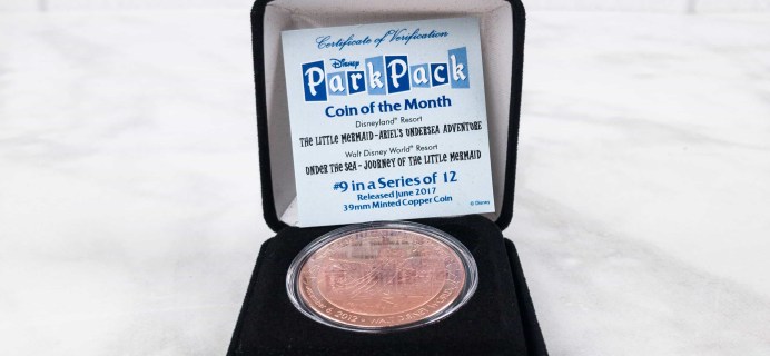 Disney Park Pack Coin Edition July 2017 Subscription Box Review