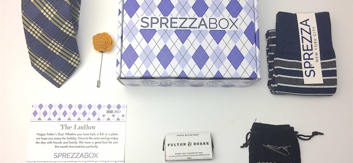 SprezzaBox Subscription Box Review + Coupon – June 2017