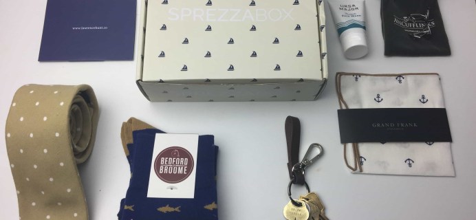 SprezzaBox Subscription Box Review + Coupon – July 2017