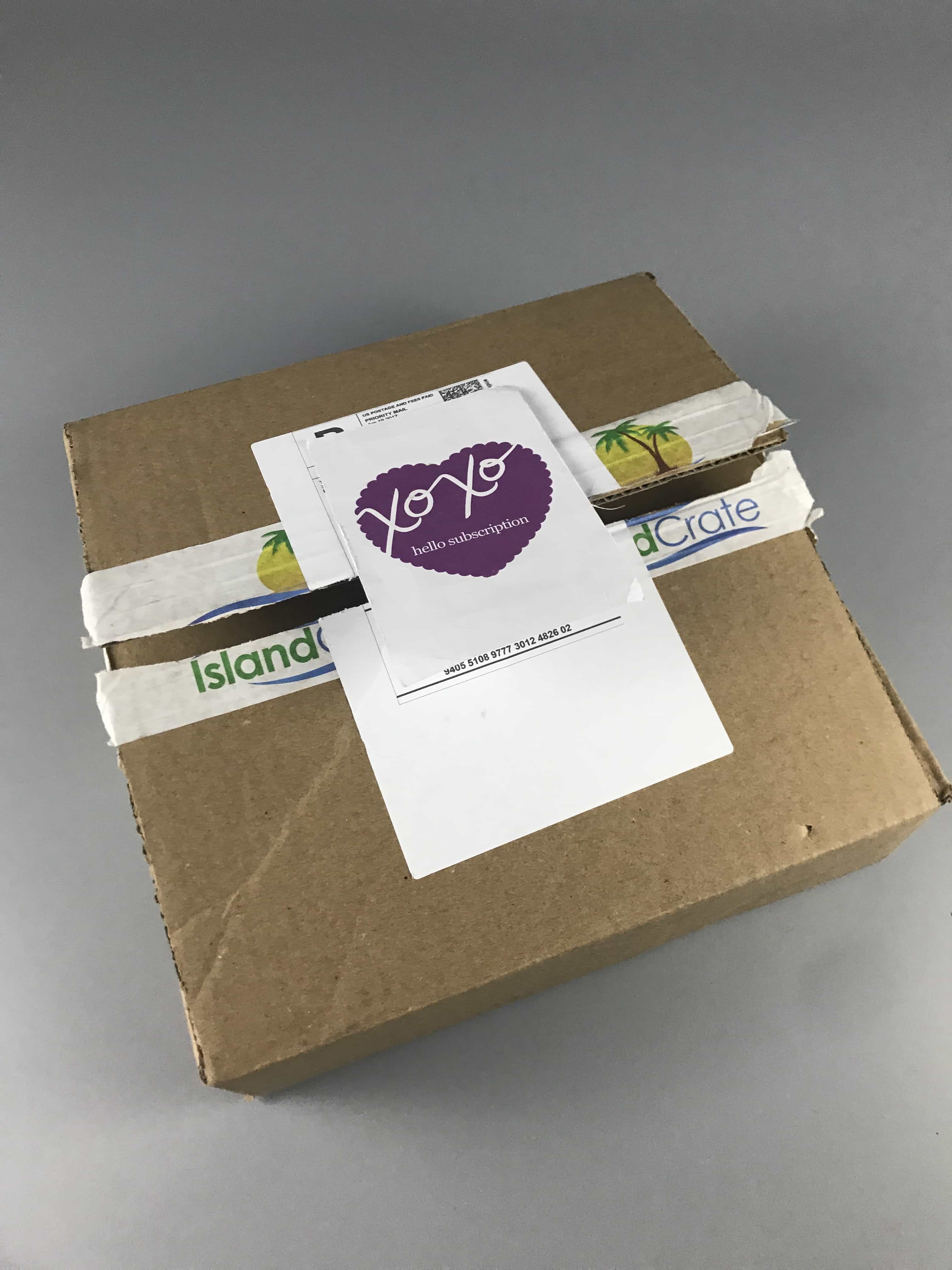 Tasty Island Crate June 2017 Subscription Box Review Hello Subscription