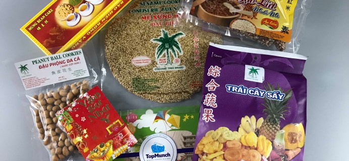 TopMunch July 2017 Subscription Box Review + Coupon – Vietnam