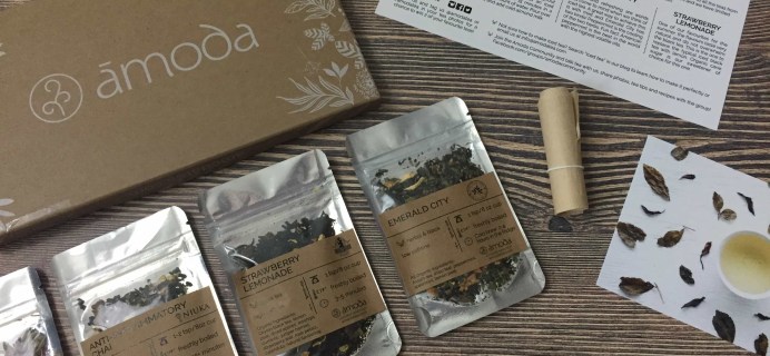 Amoda Tea July 2017 Subscription Box Review + Coupon!