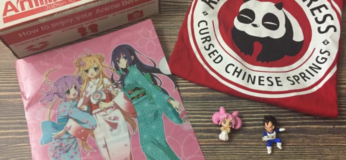 Anime Bento July 2017 Subscription Box Review & Coupon