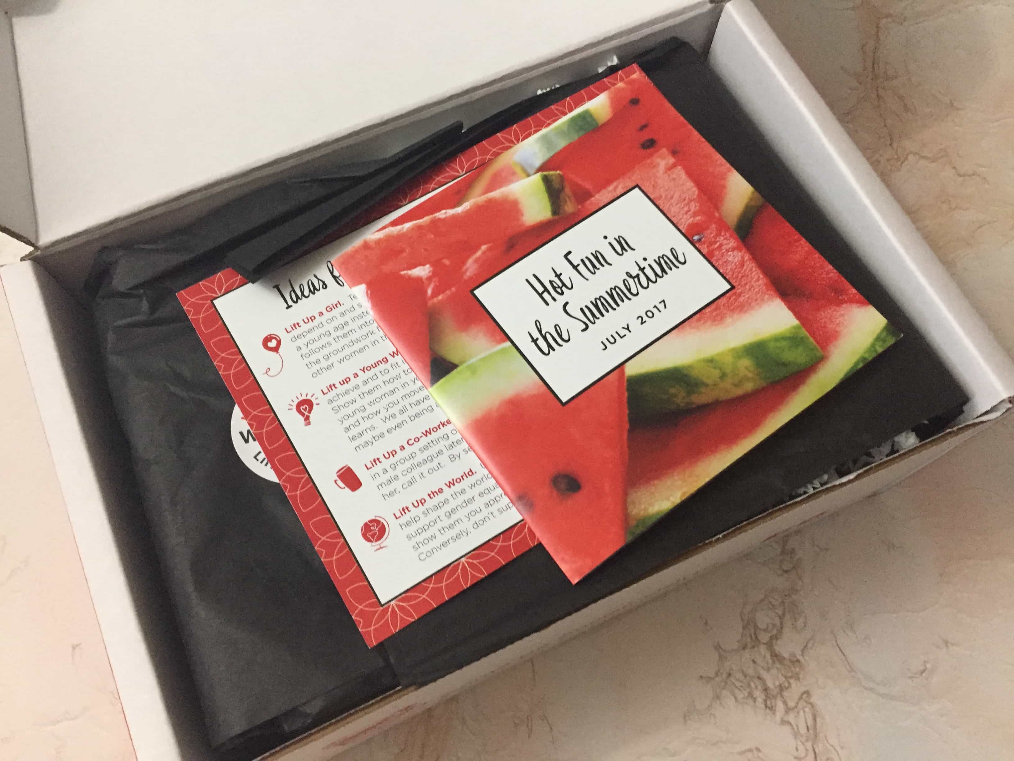 Woman Up Box July 2017 Subscription Box Review + Coupon! - Hello