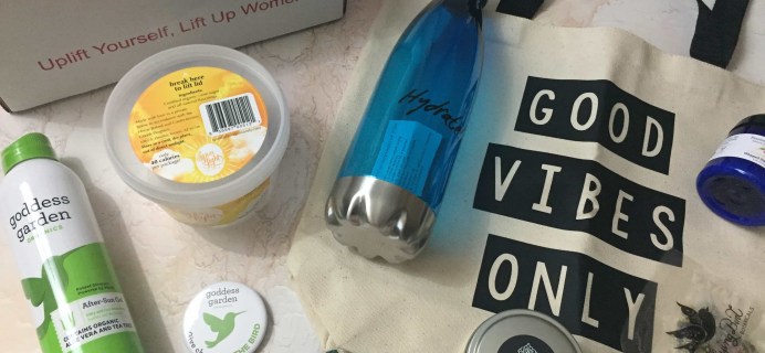 Woman Up Box July 2017 Subscription Box Review + Coupon!