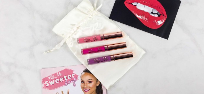 KissMe Lipstick Club August 2017 Subscription Box Review + FREE Lipstick Coupon!