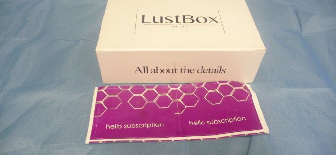 LustBox June 2017 Subscription Box Review + Coupon