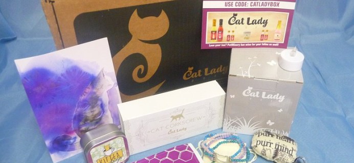 Cat Lady Box July 2017 Subscription Box Review + Coupon