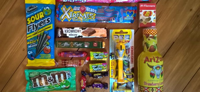 Super Loot Candy Box July 2017 Subscription Box Review + Coupon