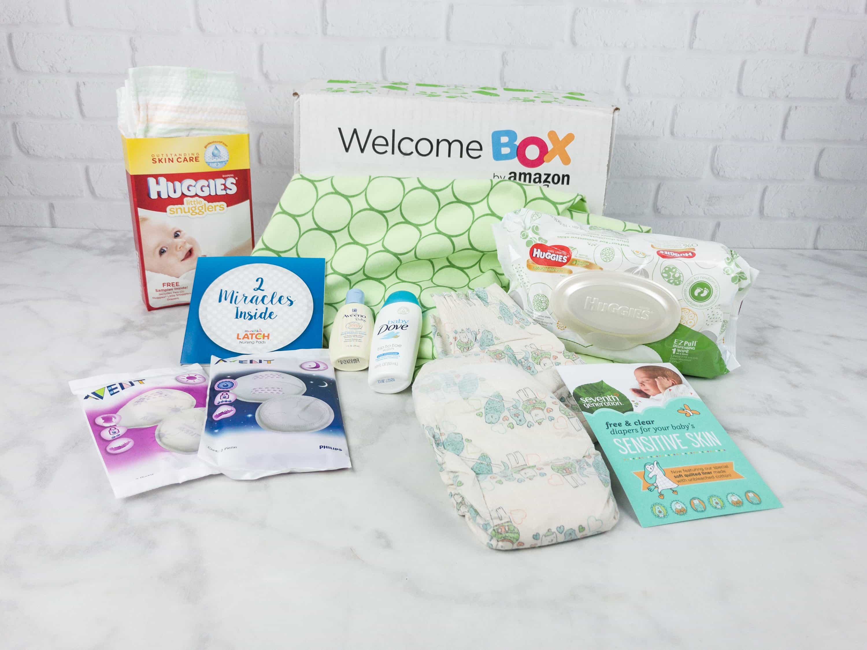 Newborn best sale welcome box