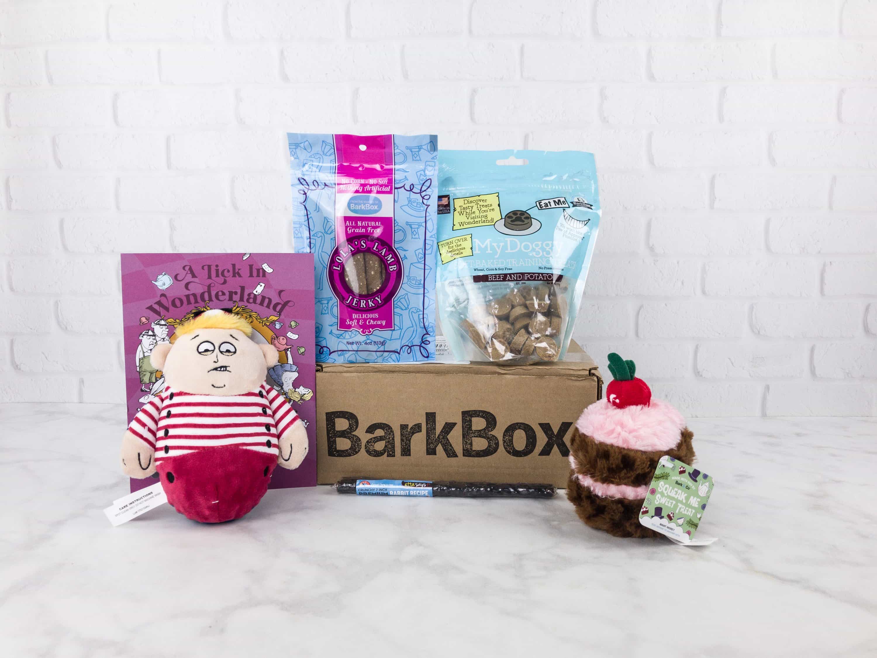 Barkbox July 2017 Subscription Box