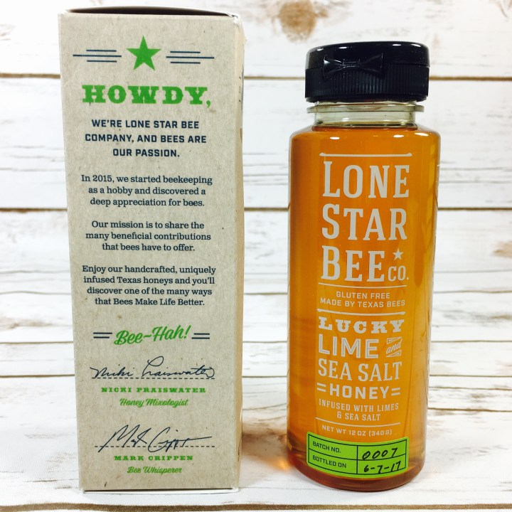 Lucky Lime & Sea Salt Honey - Lone Star Bee Co.