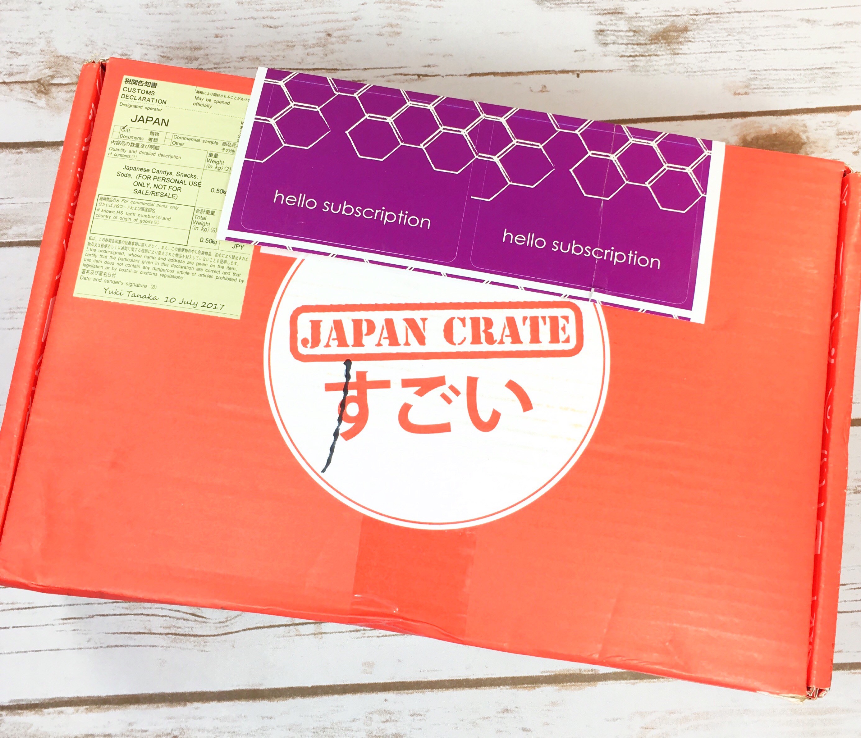 Japan Crate August 2017 Subscription Box Review + Coupon - Hello ...