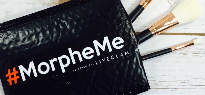 MorpheMe Brush Club August 2017 Subscription Box Review + Free Brush Coupon!