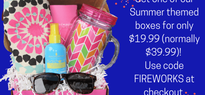 Pampered Mommy July 4th Deal: 50% Off Summer Boxes!