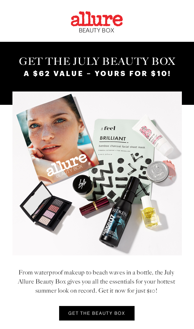 Allure Beauty Box July 2017 Full Spoilers & Coupon! - Hello Subscription