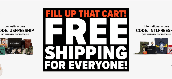 Loot Vault Flash Deal: FREE Shipping On All Orders!