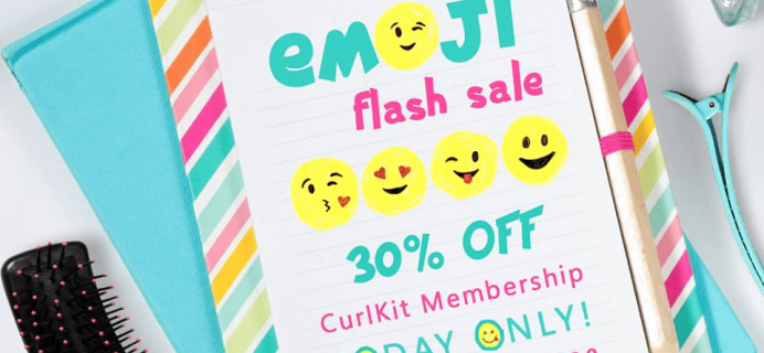 CurlKit Emoji Day Sale: 30% Off Coupon! Today Only!