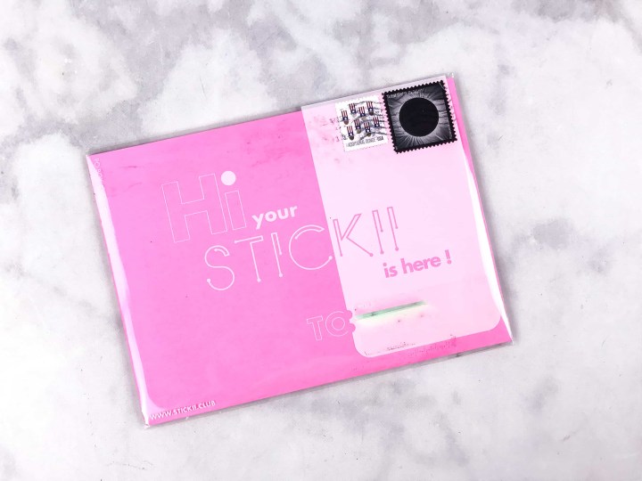 Stickii Club July 2017 Subscription Box Review - Cute Pack! - Hello ...