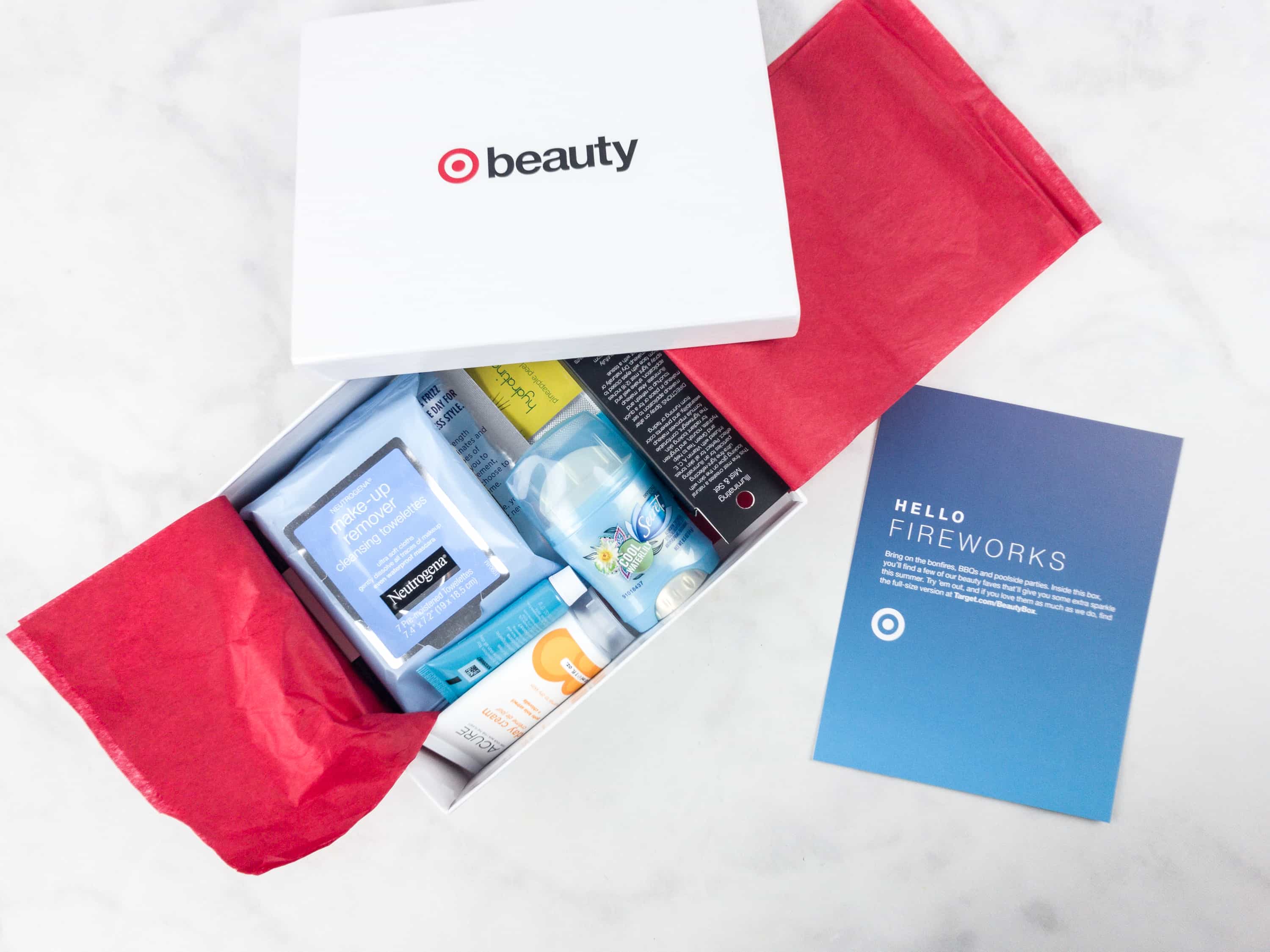 Target Beauty Box July 2017 Review Hello Subscription