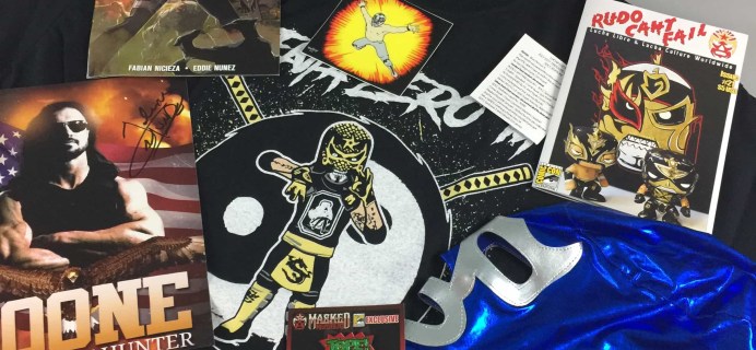 Lucha Loot Subscription Box Review & Coupon – August 2017