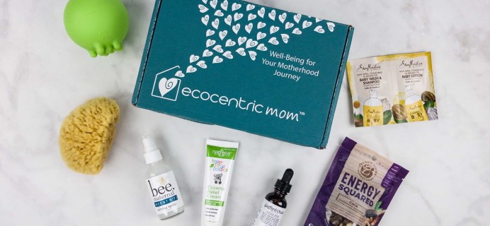 Ecocentric Mom August 2017 Subscription Box Review + Coupon