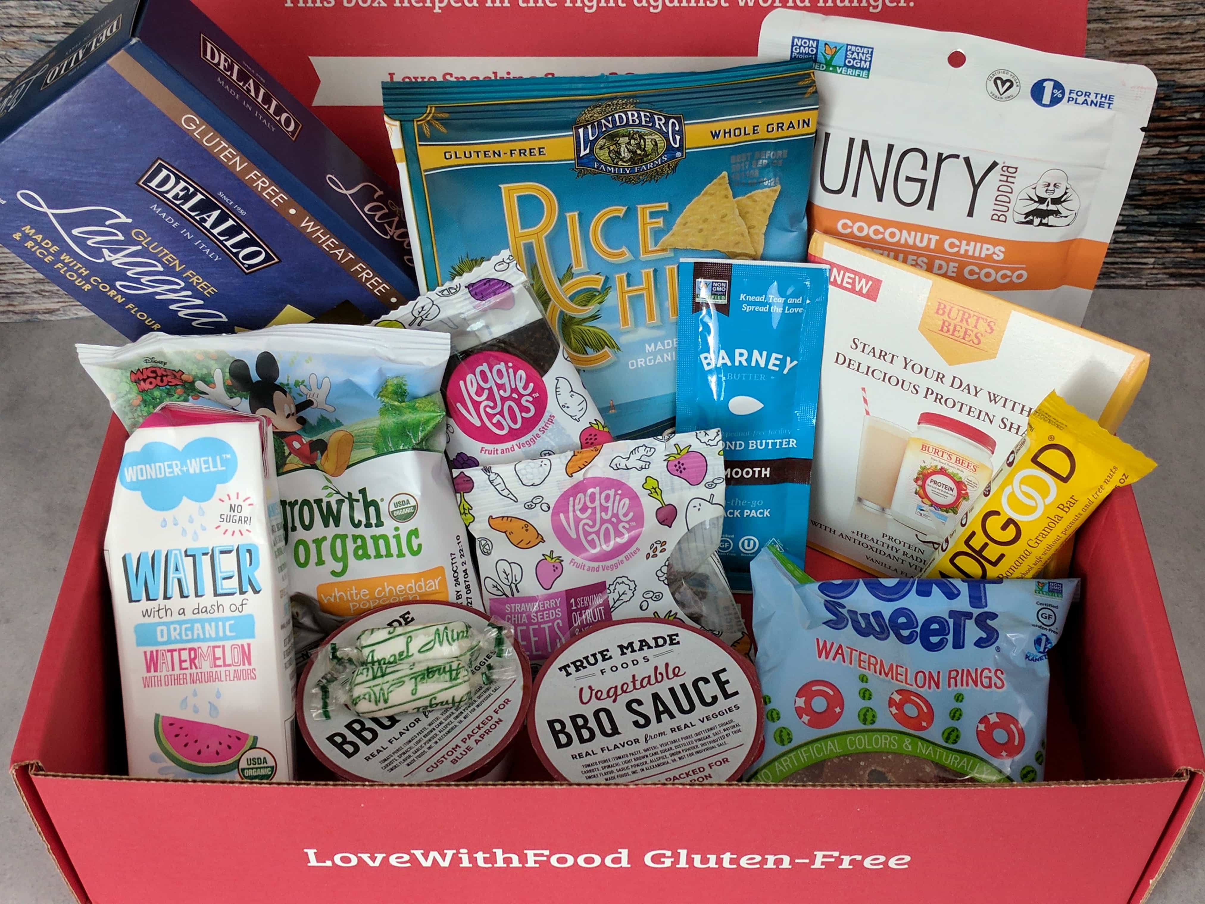 Love With Food GlutenFree August 2017 Subscription Box Review + Coupon