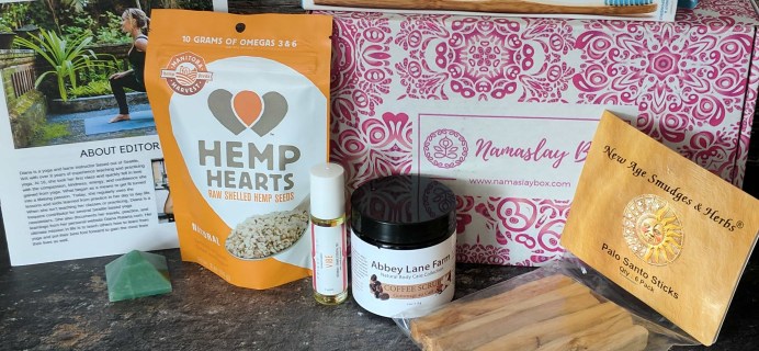 Namaslay Box Subscription Box Review – August 2017