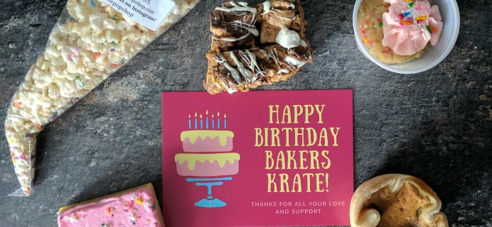 Bakers Krate August 2017 Subscription Box Review + Coupon!