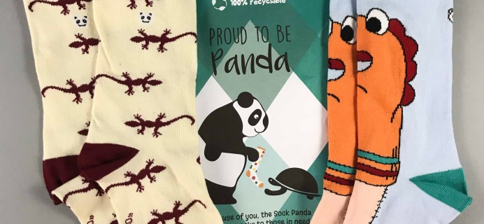 Sock Panda Tween Socks August 2017 Subscription Review + Coupon