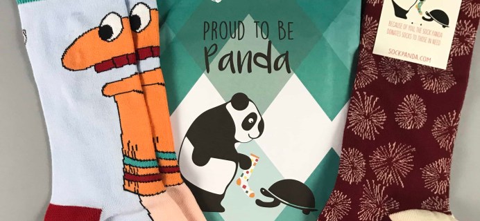 Sock Panda Women Socks August 2017 Subscription Review + Coupon