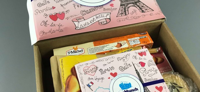 TopMunch August 2017 Subscription Box Review + Coupon – France
