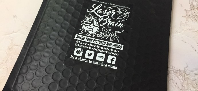 Laserbrain Patch Co June 2017 Subscription Box Review + Coupon