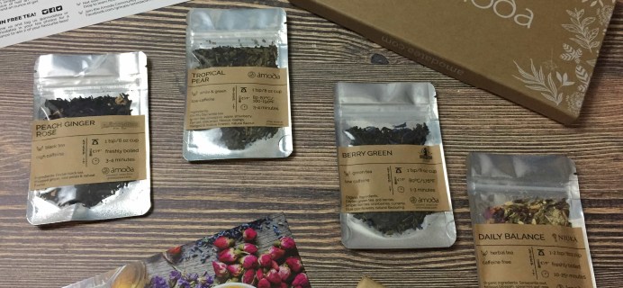 Amoda Tea August 2017 Subscription Box Review + Coupon!
