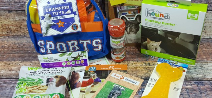 Pet Treater Dog Subscription Box Review + Coupon – May 2017