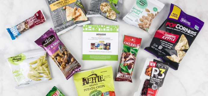 Amazon Prime Snack Sample Box Review – FREE After Credit!