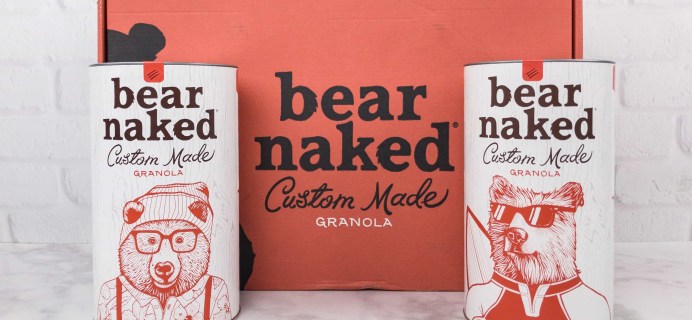 Bear Naked Granola August 2017 Subscription Box Review + Coupon