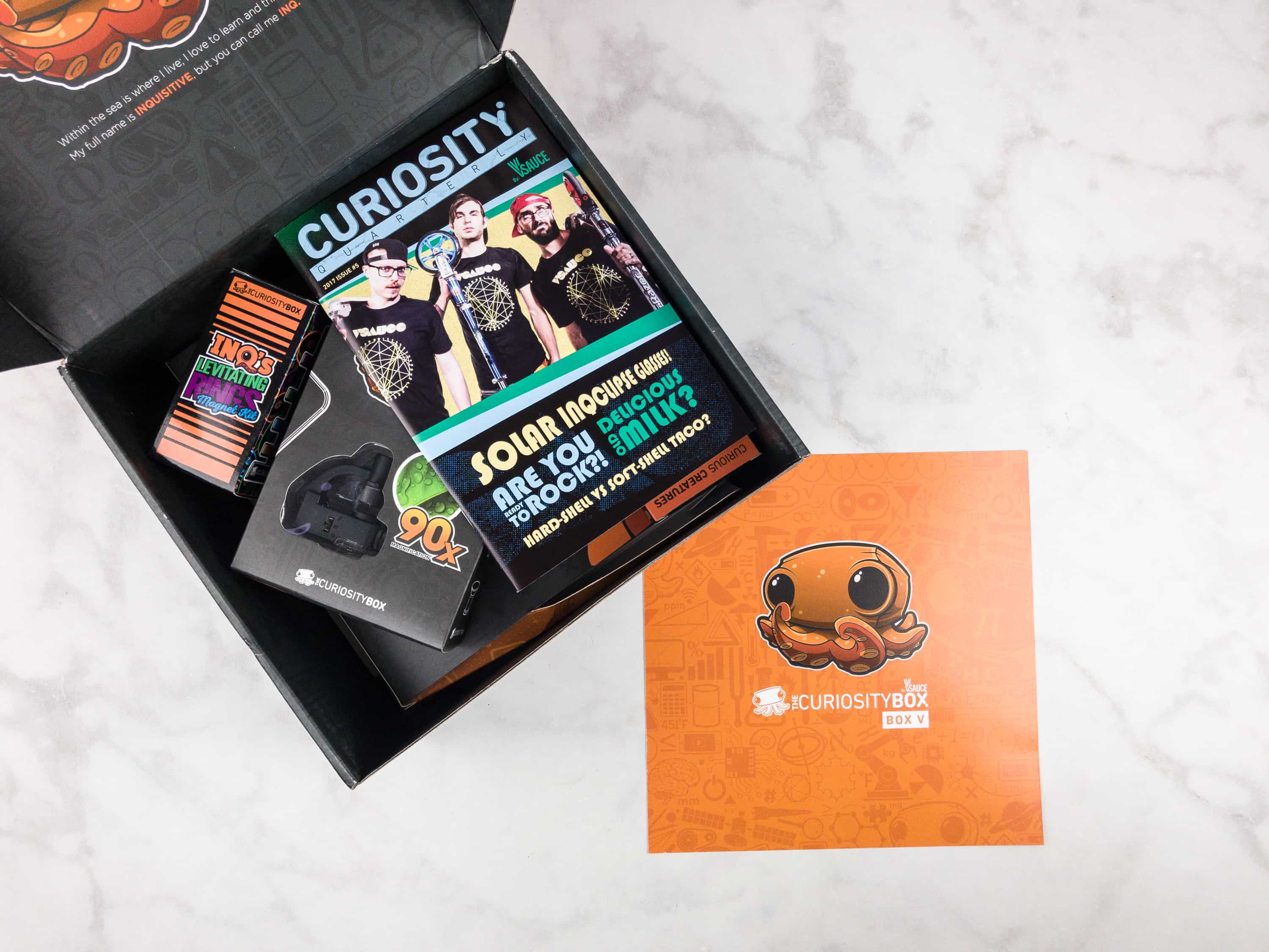 The Curiosity Box By VSauce Subscription Box Review Summer 2017 The Curiosity Box By VSauce Subscription Box Review Summer 2017