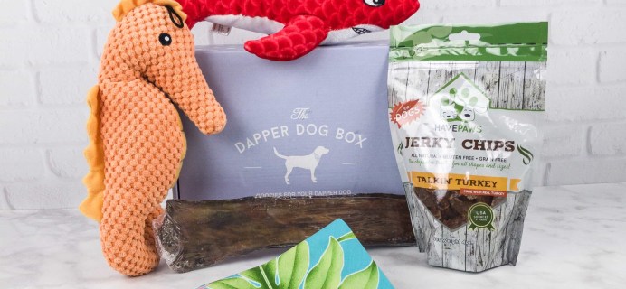 The Dapper Dog Box August 2017 Subscription Box Review + Coupon