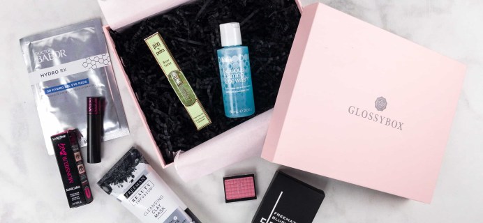 August 2017 GLOSSYBOX Subscription Box Review + Coupons!