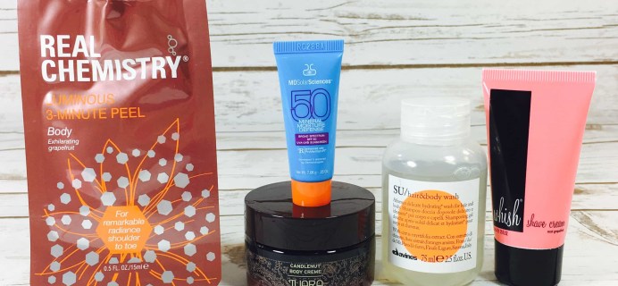 Birchbox August 2017 Spotlight Box: Bodycare Review + Coupon