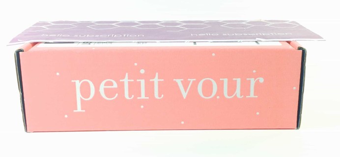 Petit Vour August 2017 Subscription Box Review