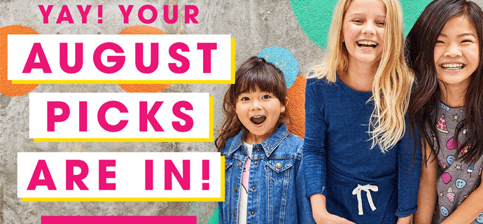 FabKids August 2017 Collection + Coupon!
