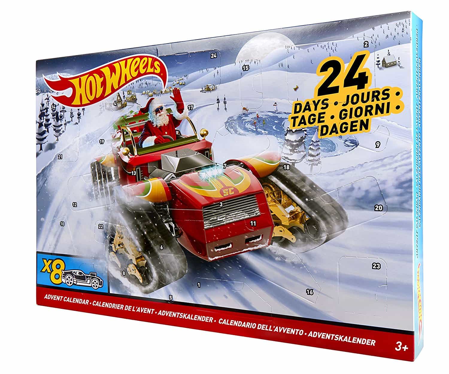 2017 Hot Wheels Advent Calendars Available Now! Hello Subscription