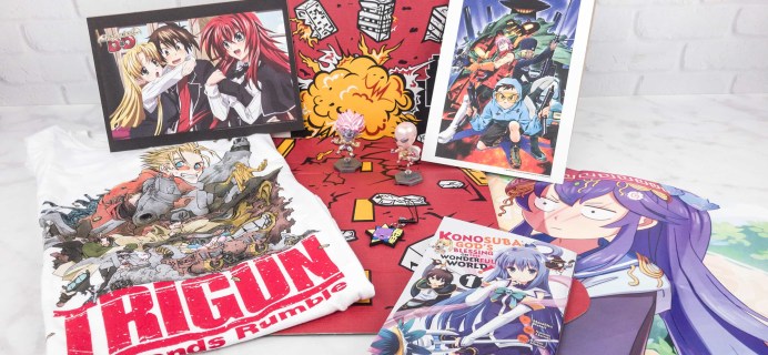 Loot Anime July 2017 Subscription Box Review & Coupons – ACTION COMEDY