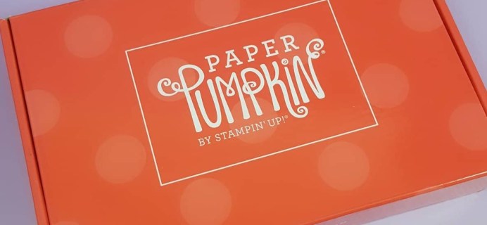 Paper Pumpkin July 2017 Subscription Box Review + Coupon